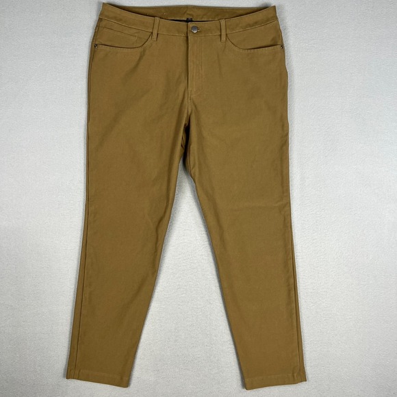 lululemon athletica Other - Lululemon ABC Pants Mens 36 (Fit 37x30) Tapered Workwear Travel Stretch Comfort